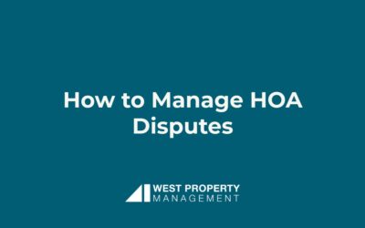 How to Manage HOA Disputes