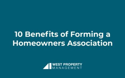 10 Benefits of Forming a Homeowners Association